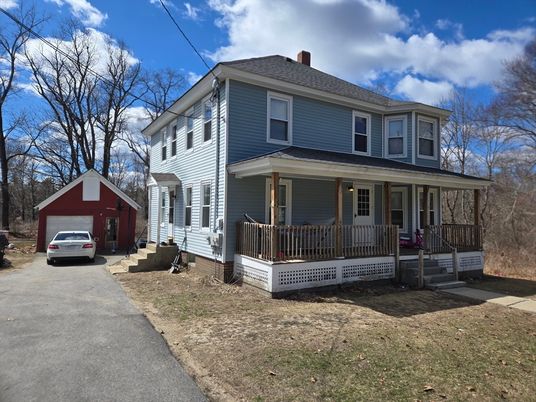 Detached Garage, Exterior, Facade, American Foursquare