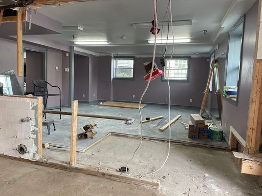 Empty room, Interior