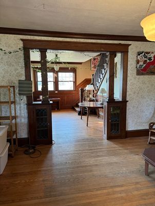 Fireplace, Interior, Piano, Wood Texture Flooring