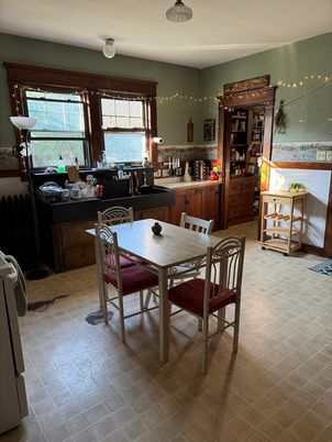 Dining room, Interior, Kitchen