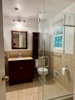 Bathroom, Glass Shower, Interior