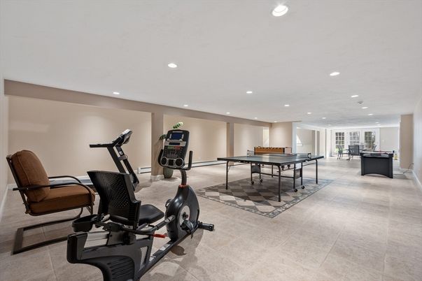 Fitness Equipment, Game Room, Interior, Recessed Lighting