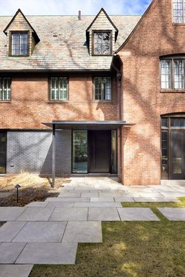 Exterior, Facade, Brick Facade, Rowhouse