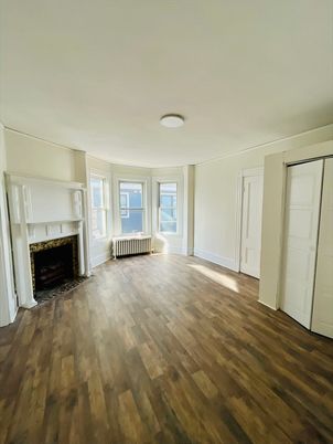 Empty room, Fireplace, Interior, Wood Texture Flooring