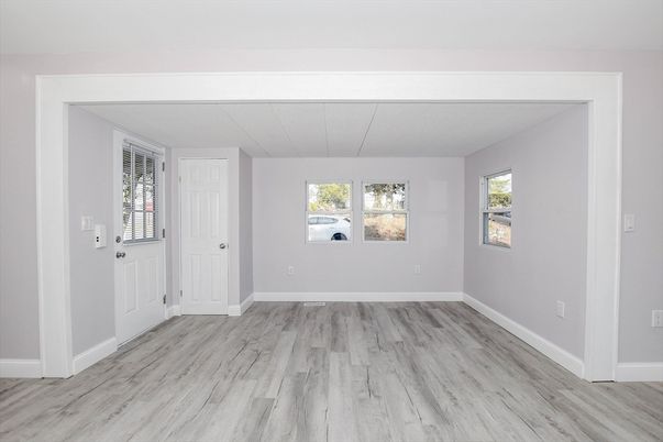 Empty room, Interior, Wood Texture Flooring