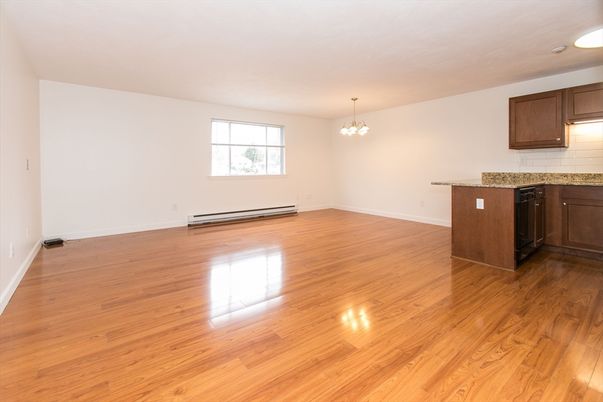 Chandelier, Empty room, Interior, Wood Texture Flooring