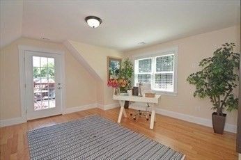 Home Office, Interior, Wood Texture Flooring