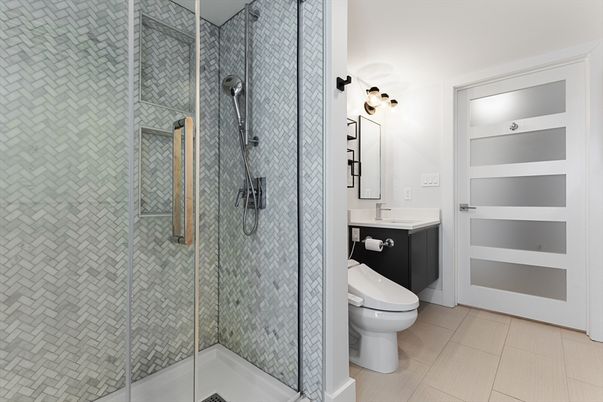 Bathroom, Glass Shower, Interior
