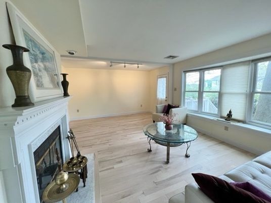 Fireplace, Interior, Living room, Wood Texture Flooring