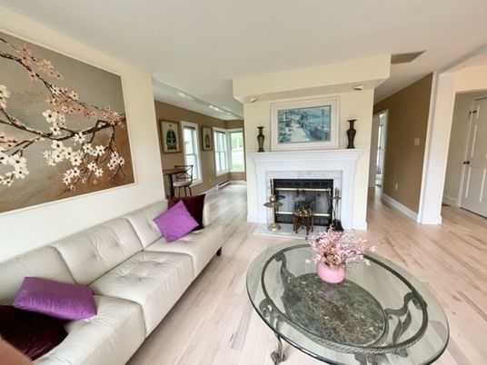 Fireplace, Interior, Living room, Wood Texture Flooring