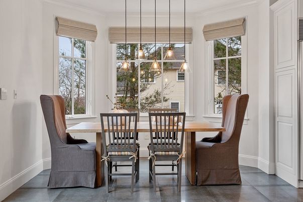 Dining room, Interior, Pendant Lights