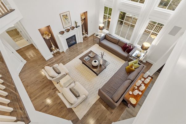 Fireplace, Interior, Living room, Wood Texture Flooring