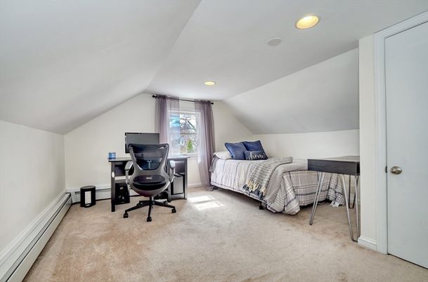 Bedroom, Home Office, Interior, Recessed Lighting