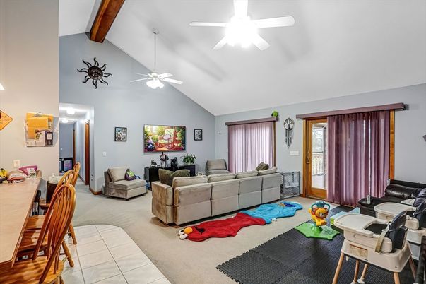 Dining room, Interior, Living room, Wooden Beams