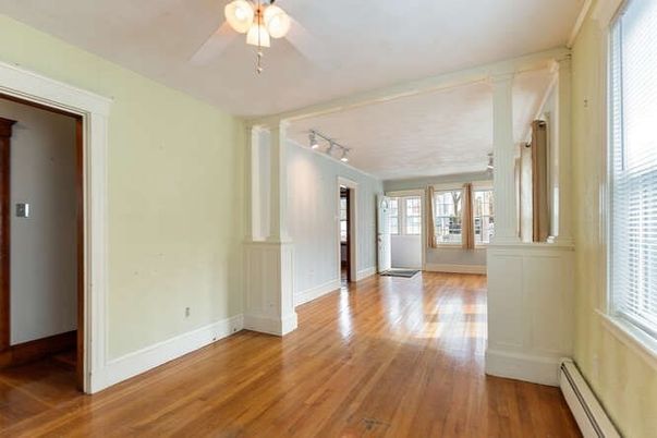 Empty room, Interior, Wood Texture Flooring