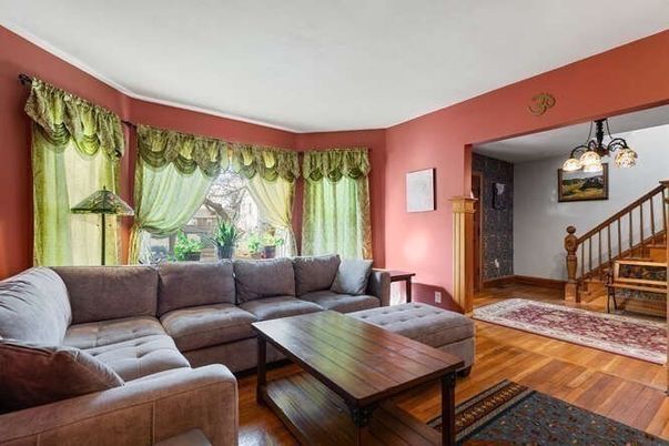 Chandelier, Interior, Living room, Wood Texture Flooring