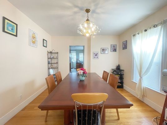 Dining room, Interior, Wood Texture Flooring