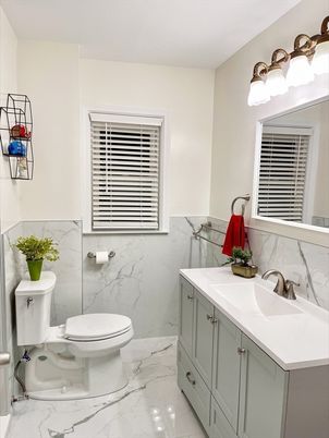 Bathroom, Interior, Marble, Marble Walls