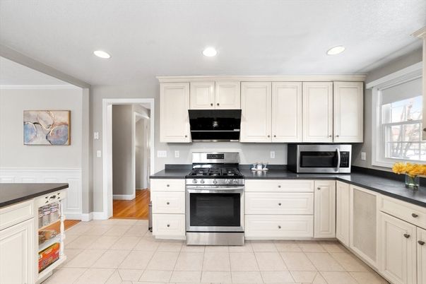 Interior, Kitchen, Recessed Lighting, Stainless Steel Appliances