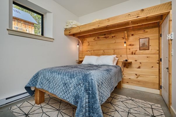 Bedroom, Interior, Wooden Walls