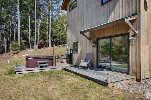 Backyard, Exterior, Hot Tub