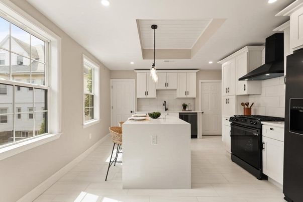Interior, Kitchen, Pendant Lights, Recessed Lighting