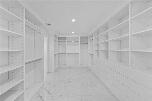Interior, Marble, Recessed Lighting, Walk-in Closets