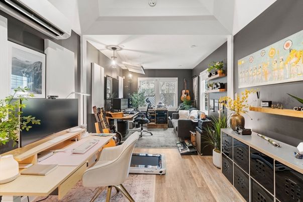 Home Office, Interior, Living room, Wood Texture Flooring