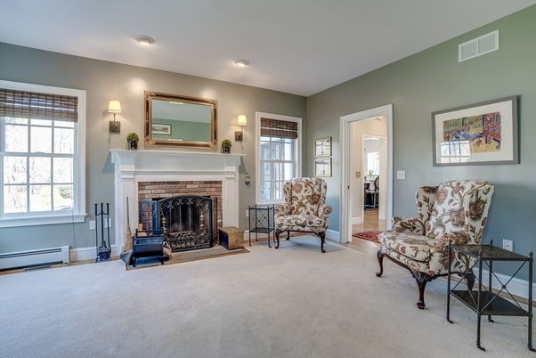 Fireplace, Interior, Recessed Lighting
