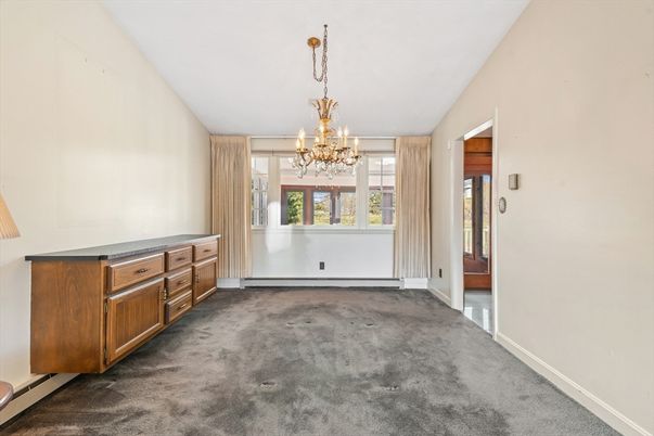 Chandelier, Empty room, Interior