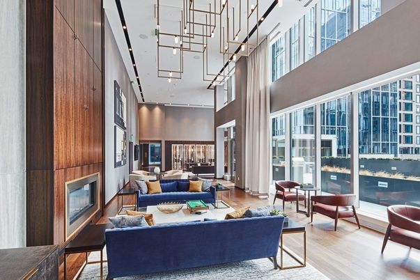 Interior, Living room, Pendant Lights, Wood Texture Flooring, Wooden Walls