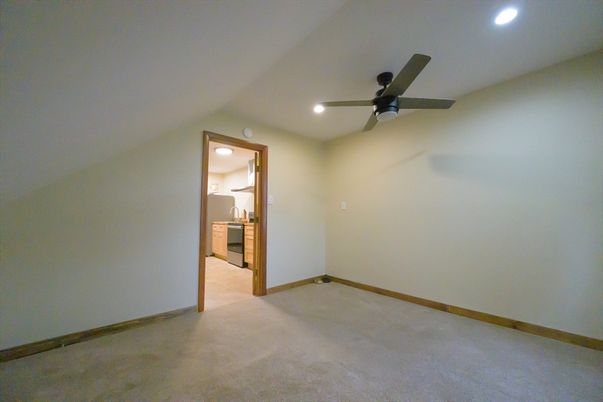 Bathroom, Empty room, Interior, Recessed Lighting