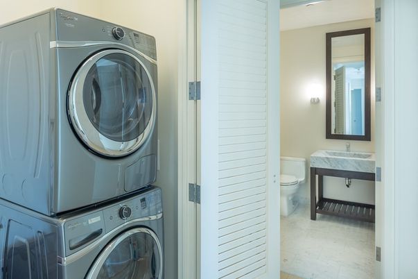 Bathroom, Interior, Utility Closets, Washer