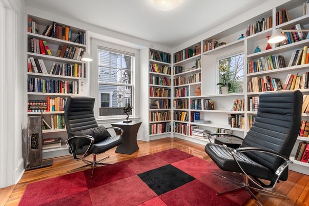 Home Office, Interior, Wood Texture Flooring