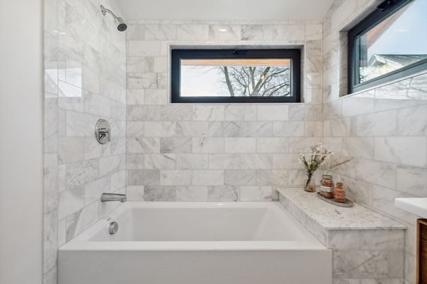 Bathroom, Interior, Marble Walls