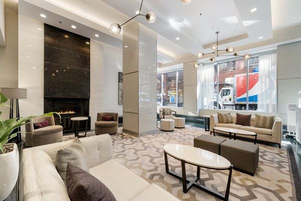 Fireplace, Interior, Living room, Pendant Lights, Recessed Lighting