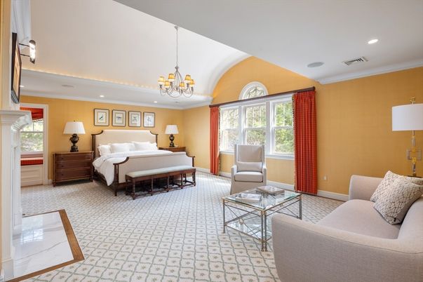 Bedroom, Chandelier, Interior, Living room, Recessed Lighting