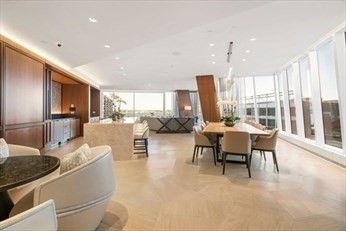Dining room, Interior, Living room, Pendant Lights, Recessed Lighting