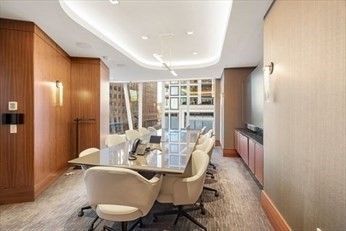 Home Office, Interior, Recessed Lighting, Wooden Walls