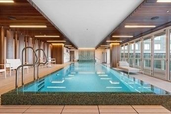 Interior, Pool, Recessed Lighting, Wooden Ceilings, Wooden Walls