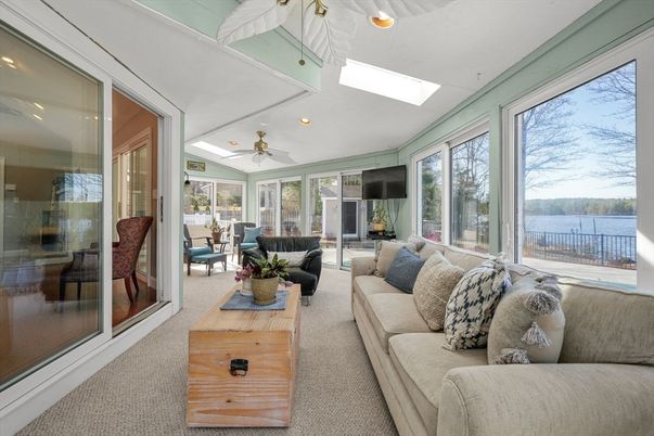 Interior, Living room, Recessed Lighting, Sun Room