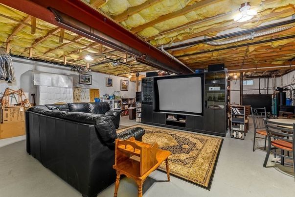 Interior, Living room, Projection Screen