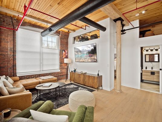 Interior, Living room, Stone Walls, Wooden Beams, Wooden Ceilings, Wood Texture Flooring