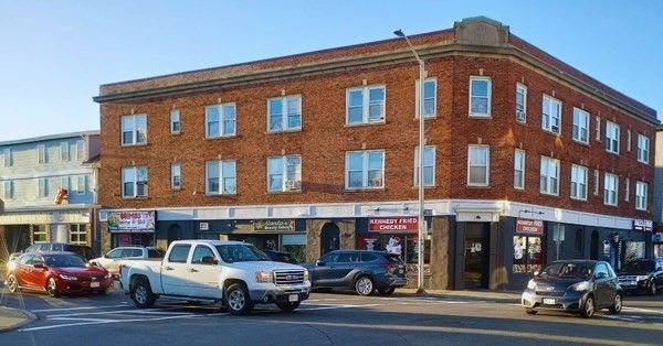 Exterior, Facade, Brick Facade, Condo Building