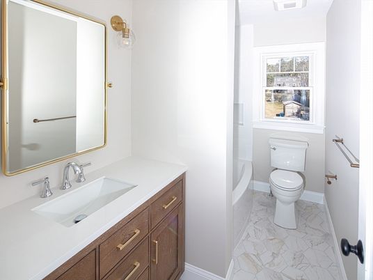 Bathroom, Dual Sink Vanities, Interior, Marble