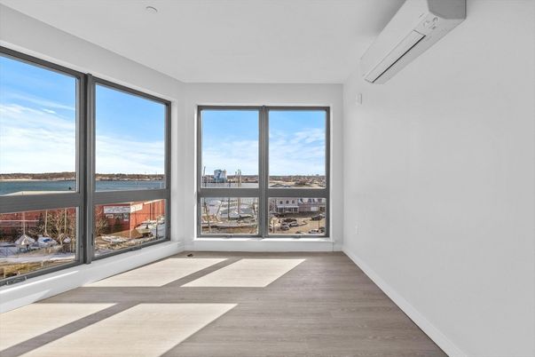Empty room, Interior, Water, Wood Texture Flooring