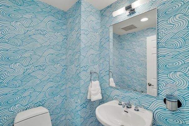 Bathroom, Interior, Recessed Lighting