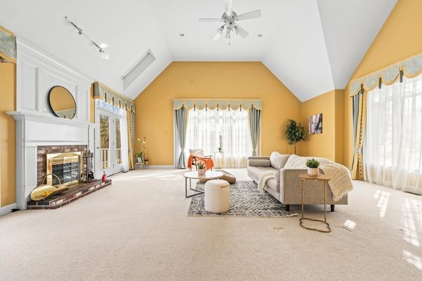 Fireplace, Interior, Living room