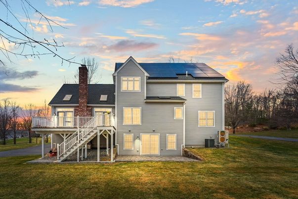 Backyard, Exterior, Facade, Solar Panels, Queen Anne Victorian