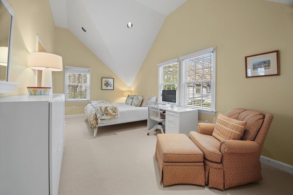 Bedroom, Home Office, Interior, Recessed Lighting